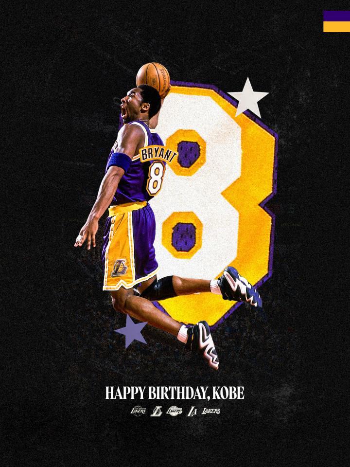 kaiyun-永远的紫金传奇!湖人官方连发15条推文庆祝科比生日&曼巴日!